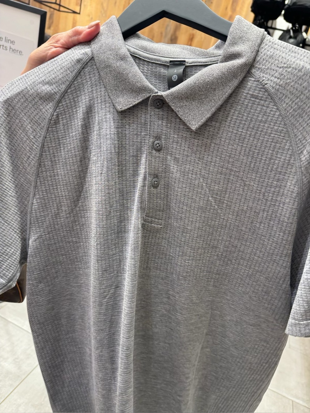 Lululemon Metal Vent Tech Polo Size L (Free shipping!)